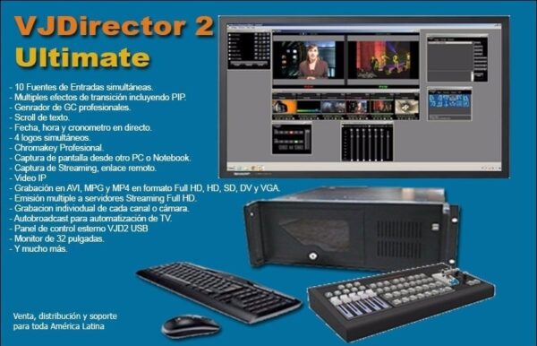 VJDirector 2 Ultimate Rack