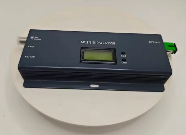 Transmisor óptico 1550nm CATV 10db RF a fibra - Imagen 2
