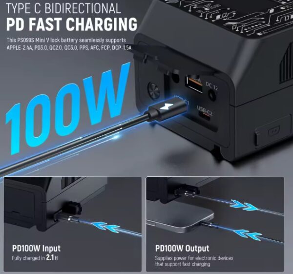 Batería NEEWER PS099S 6800mA - Imagen 3