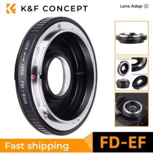 Anillo adaptador de lente K&F CONCEPT FD-EF