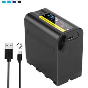 Batería con salida de carga USB para Sony