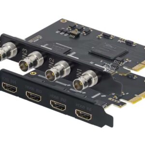 Tarjeta Capturadora 4 canales 1080p OBS Vmix Wirecast Streaming 4 canales 60fps